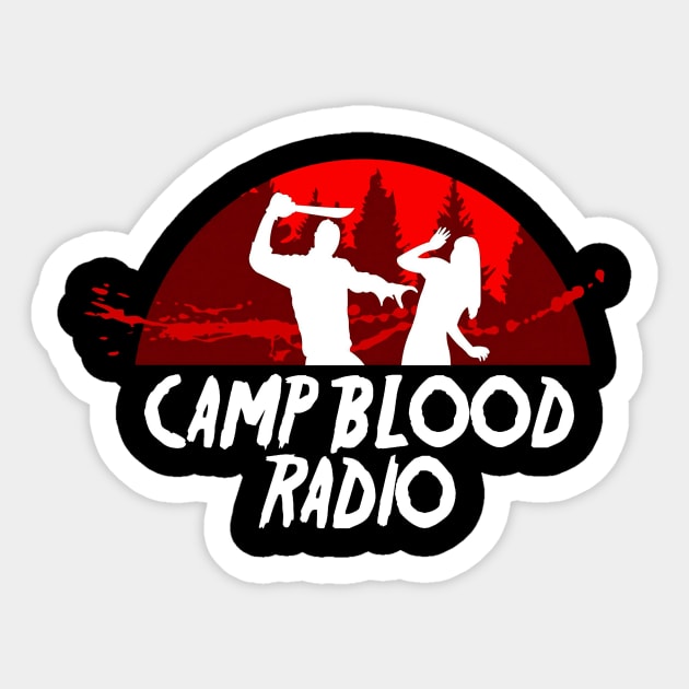 Camp Blood Radio Sticker by Camp Blood Radio